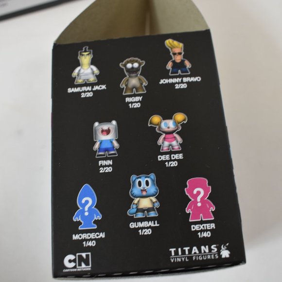 Titans The Cartoon Network 3" Vinyl Figures Complete Set of 16 In Display Box - Picture 11 of 16